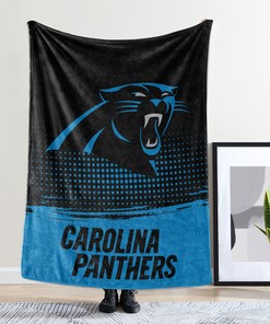 Carolina Panthers Fleece Blanket Sherpa Blanket Quilt Gifts for Fans