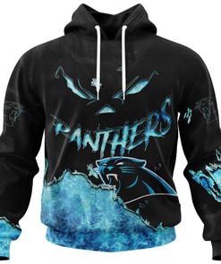 Carolina Panthers Hoodie 3D Devil Eyes Gift for Fans