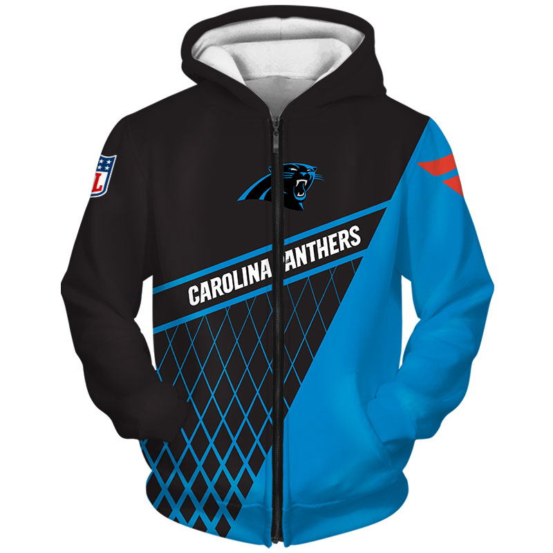 Carolina Panthers Hoodie Zip Hoodie Gift for Fan - Image 2