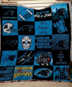 Carolina Panthers Quilt Blanket