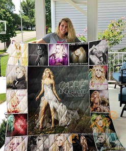 Carrie Underwood Quilt Blanket Bedding Set