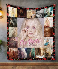 Carrie Underwood Style Love Quilt Blanket Bedding Set