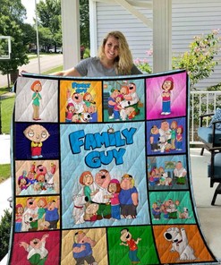 Cartoon Family Guy Collection Quilt Blanket Bedding Set