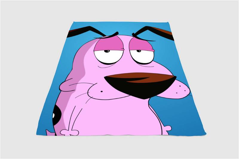 Cartoon Network Character Sherpa Fleece Blanket Gifts for Family, for Couple