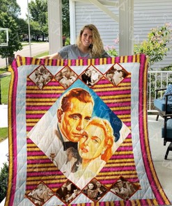 Casablanca Portraits Quilt Blanket Bedding Set