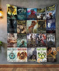 Cassandra Clare Books Quilt Blanket Bedding Set