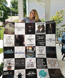 Cassandra Clare Shadowhunter Quilt Blanket