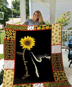 Cat And Sunflower Collection Quilt Blanket Bedding Set