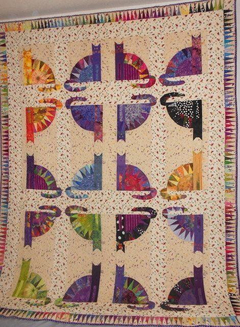 Cat CLP0201 Quilt Blanket Bedding Set for Home Décor