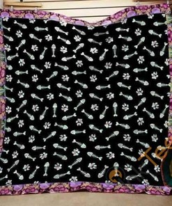 Cat Cactus Quilt Blanket Bedding Set