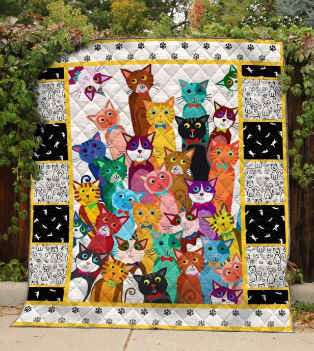 Cat GreatGreat Quilt Blanket Bedding Set for Home Décor