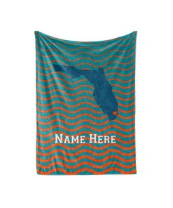 Cat Pattern Personalized Blanket With A Custom Name - Gift For Cat Lovers Sherpa Fleece Blanket Gifts for Family, for Couple