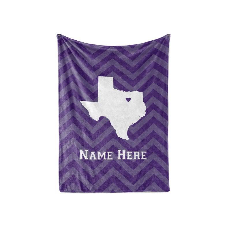 Cat Pattern - Personalized Blanket With A Custom Name - Gift For Cat Lovers Sherpa Fleece Blanket Gifts for Family, for Couple