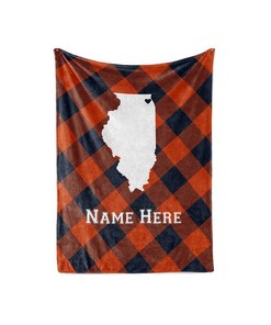 Cat Pattern - Personalized Blanket With Custom Name Sherpa Fleece Blanket Gifts for Family, for Couple