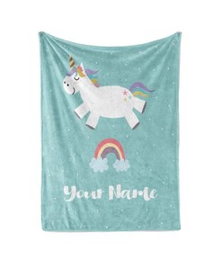 Cat Pattern Theme - Personalized Blanket Custom Name - Great Gift For Cat Lovers Sherpa Fleece Blanket Gifts for Family, for Couple