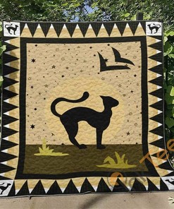Cat Quilt Blanket Bedding Set With Pilliwcases Option Ver2