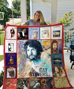 Cat Stevens Quilt Blanket Bedding Set