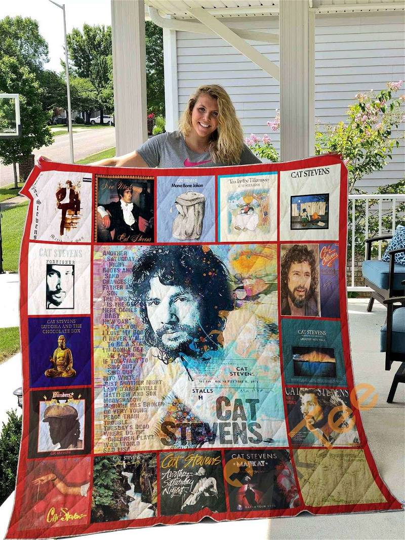 Cat Stevens Quilt Blanket Bedding Set