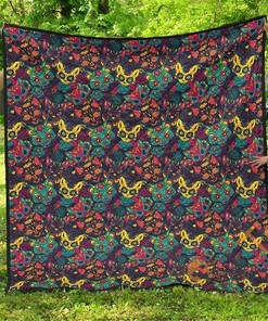 Cat Sugar Skull Quilt