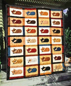 Cat Ver8 Quilt Blanket Bedding Set