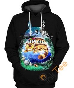 Catbus Totoro Hoodie 3D