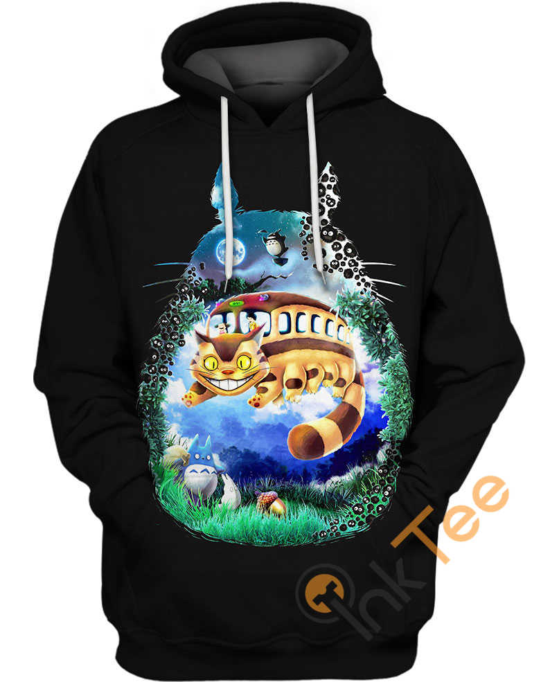 Catbus Totoro Hoodie 3D