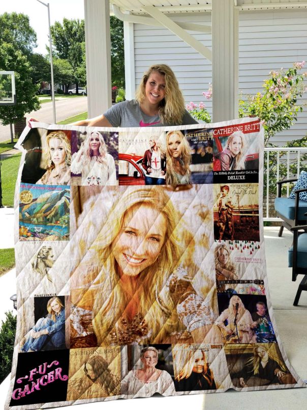 Catherine Britt Quilt Blanket Bedding Set for Home Décor