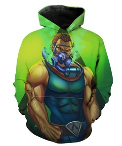 Caustic Apex Legends Apex Legends Hoodie 3D