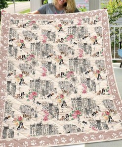 Cavalier King Charles Spaniel Urban Blanket for Home Décor