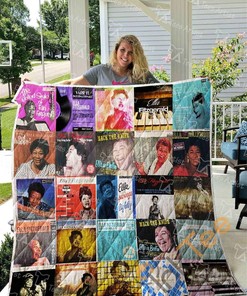Celebrate Ella Fitzgerald's Legacy Quilt Blanket Bedding Set with 2 Pillowcases