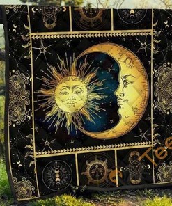 Celestial Quilt Blanket Bedding Set