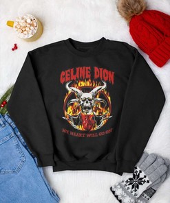 Celine Dion My Heart Will Go On Metal Band T-Shirt