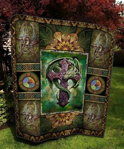 Celtic Dragon Mh 220419 Quilt Blanket Bedding Set