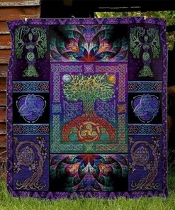 Celtic Tree Of Life Tree Of Life Lo Quilt Blanket Bedding Set