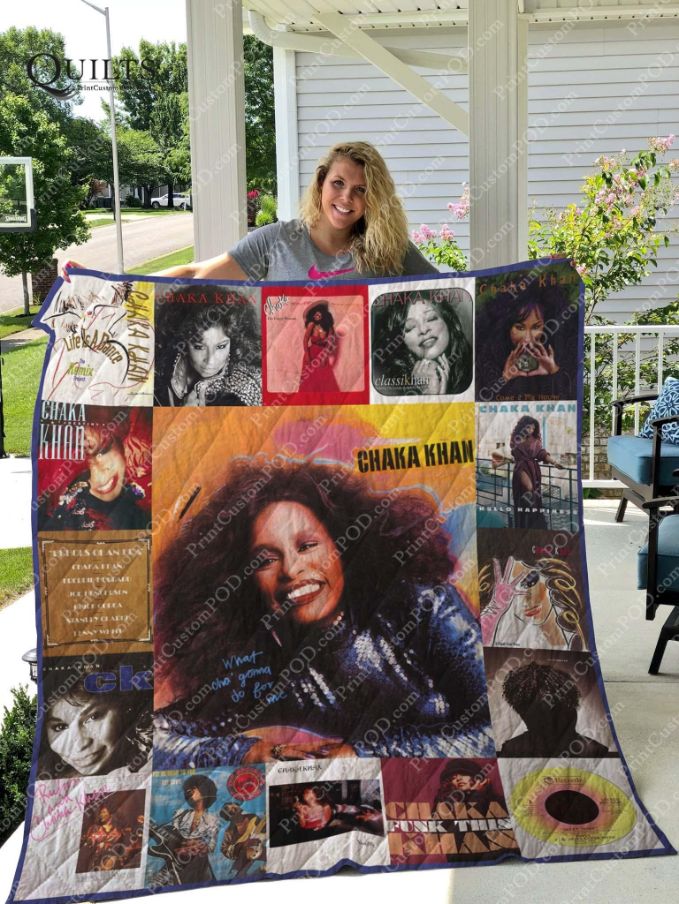 Chaka Khan Albums Quilt Blanket Bedding Set For Fans