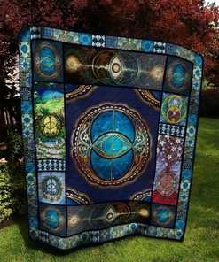 Chalice Well Quilt Blanket Bedding Set for Home Décor