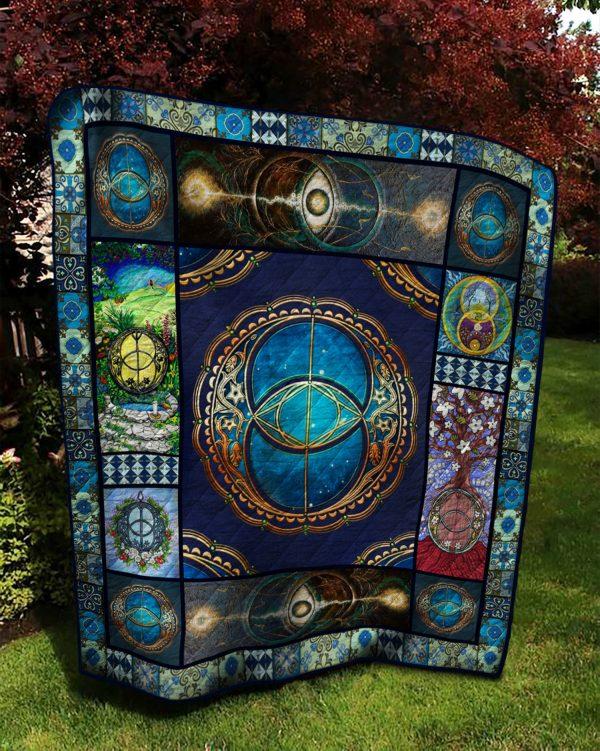 Chalice Well Quilt Blanket Bedding Set for Home Décor
