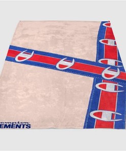 Champion Brand Sherpa Fleece Blanket Gifts for Family, for Couple