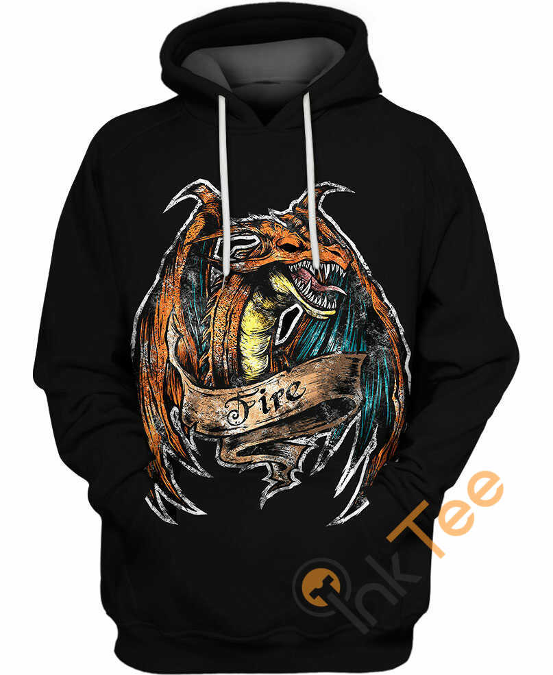 Charizard Sport All Over Print Hoodie 3D