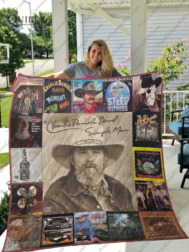 Charlie Daniels Albums For Fans Collected Quilt Blanket Bedding Set