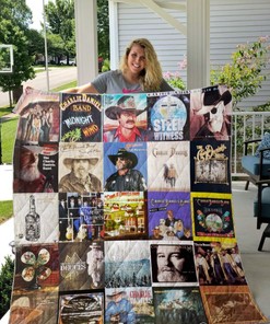 Charlie Daniels Albums For Fans Combined Quilt Blanket Bedding Set