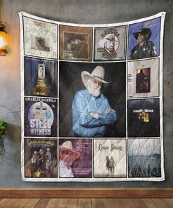 Charlie Daniels Style Love Album Quilt Blanket Bedding Set