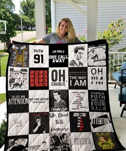 Charlie Puth T-shirts Quilt