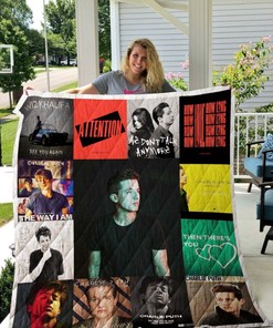 Charlie Puth's Songs Quilt Blanket Bedding Set