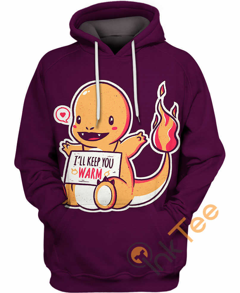 Charmander Coffee Hoodie 3D