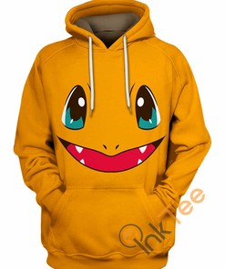 Charmander Cute Face Hoodie 3D