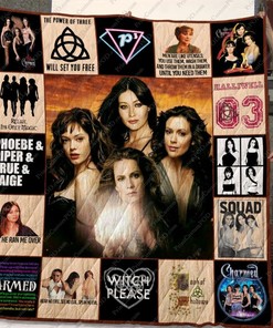 Charmed Quilt Blanket Bedding Set for Home Décor