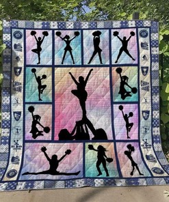 Cheerleading Quilt Blanket Bedding Set for Home Décor