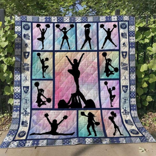 Cheerleading Quilt Blanket Bedding Set for Home Décor