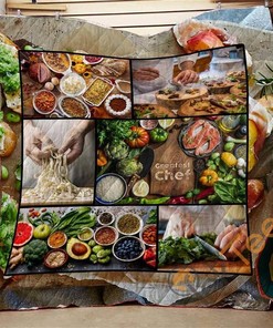 Chef Life Quilt Blanket Bedding Set